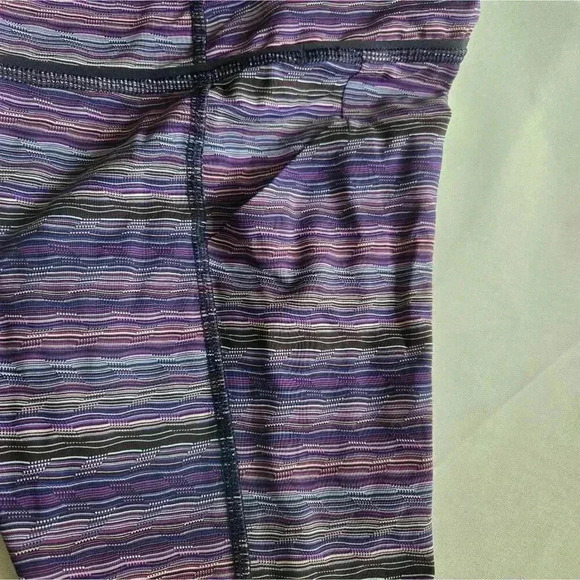 Lululemon Pace Rival Crop Legging- Space Dye Twist Violet Multi Size 6 - Picture 7 of 11